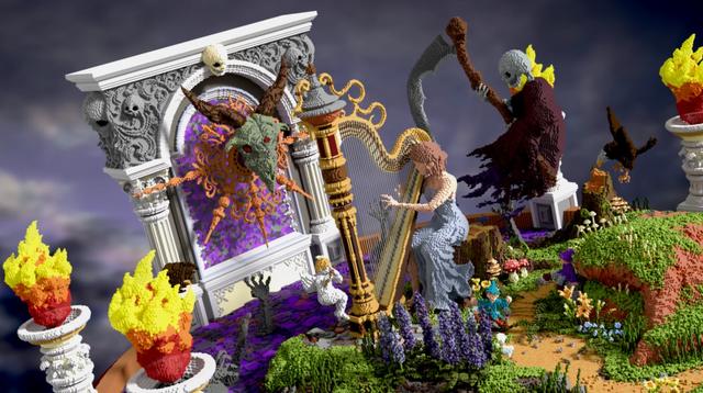 盘点我的世界专属背景音乐，大神还能这么玩音乐