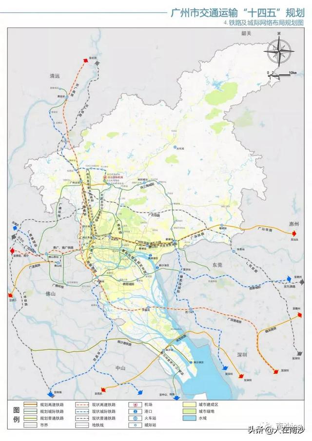 南沙15号线最新规划线路图，南沙人期待的广州地铁15号线走向又有变动