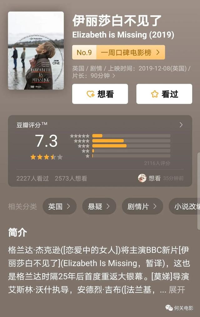 豆瓣评分电影榜单，100部豆瓣评分最高的电影