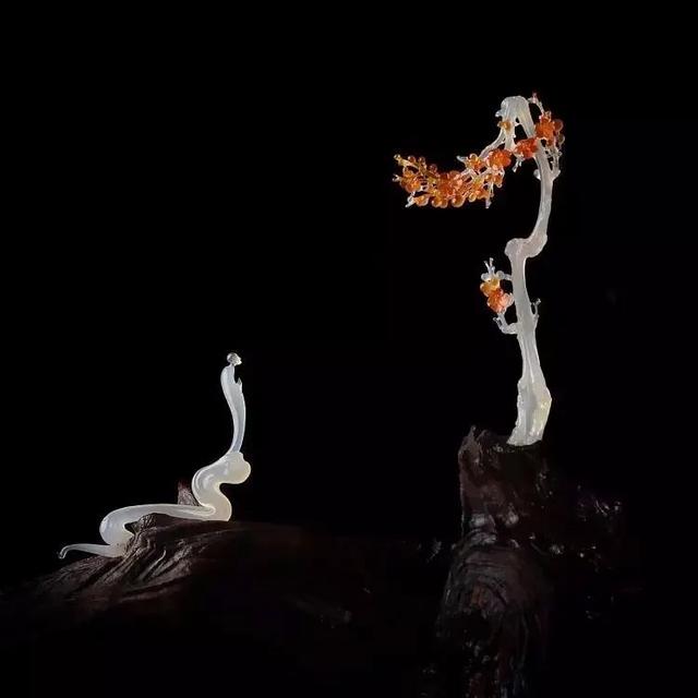 当水墨邂逅玉雕美出了一种境界，禅意玉雕美得令人窒息