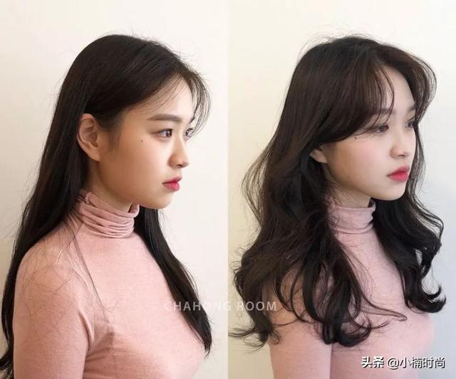 中碎发发型图片女，中短碎发发型裁剪图