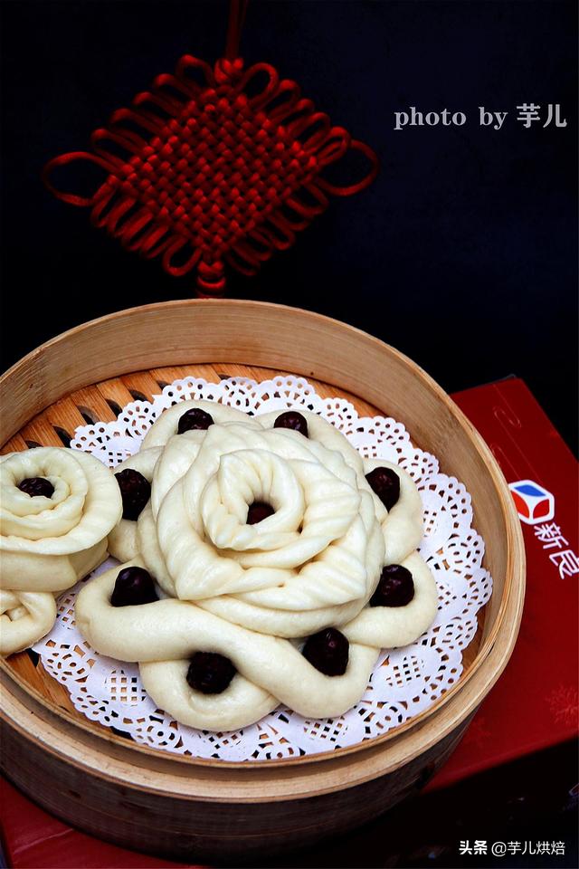 正宗枣花馍简单做法，枣花馍馍最新做法