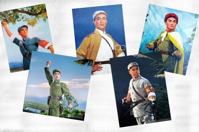 八大样板戏中的小鲜肉，样板戏中11位扮演反派的演员今昔照