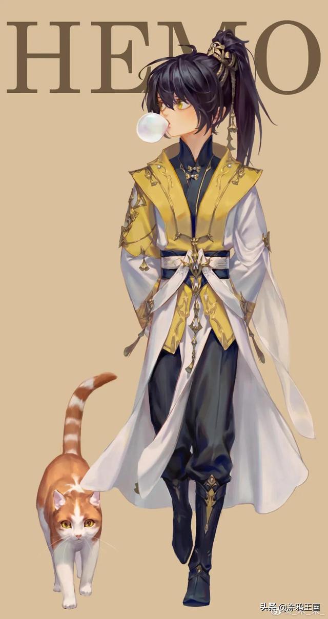 先生社男主变小后也太可爱了吧，禾末男模集结时尚杂志同人系列