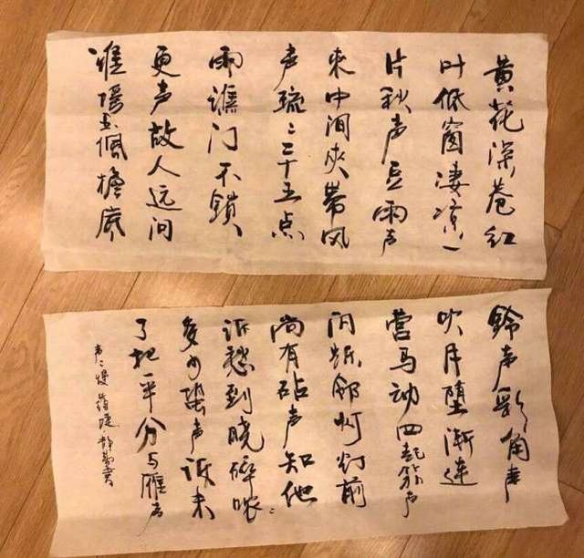 徐静蕾硬笔书法作品欣赏，徐静蕾写了幅兰亭序