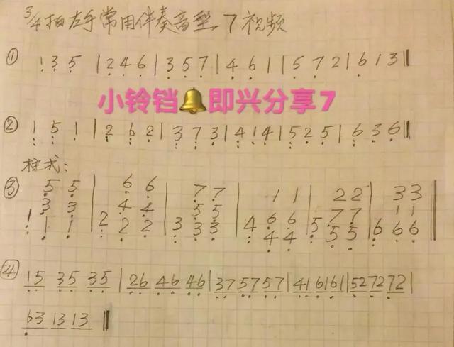 钢琴最基本和弦大全，钢琴左手分解和弦音型公式20种让钢琴即兴插上翅膀