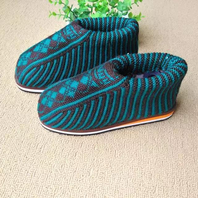 毛线棉鞋编织方法，最新版毛线棉鞋编织教程