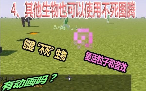 我的世界不死图腾，我的世界不死图腾分类