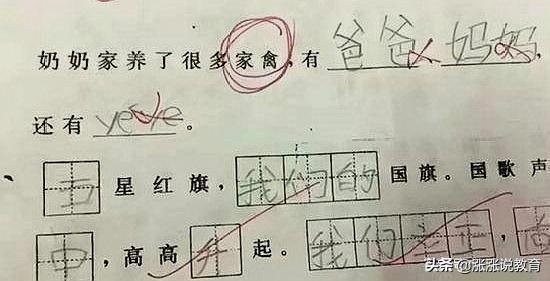 笑死人的奇葩作业，萌娃被老师“坑”过的课外作业