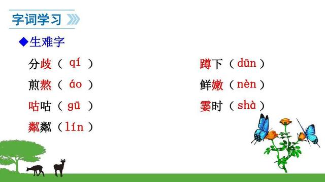 七年级上册语文第6课散步预习，七年级语文上册第六课散步课文笔记