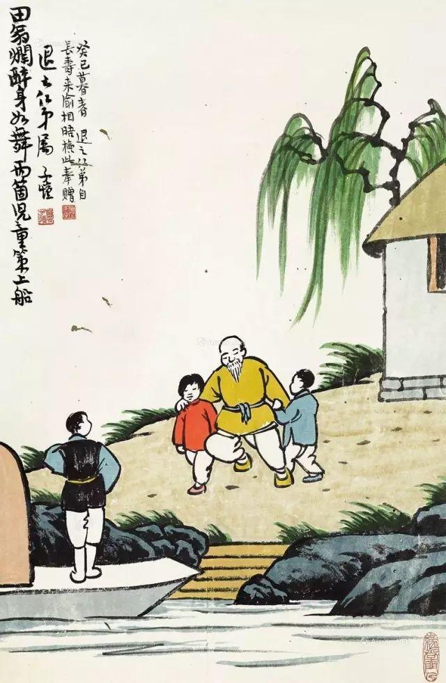 丰子恺漫画全集，丰子恺最著名的十幅漫画图（丰子恺100幅漫画处处是真）