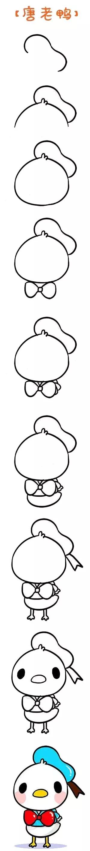 动画人物简笔画，动画人物简笔画漂亮步骤（动画片人物主角简笔画系列教程）