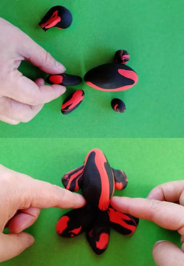 简单的粘土手工，简单创意粘土手工