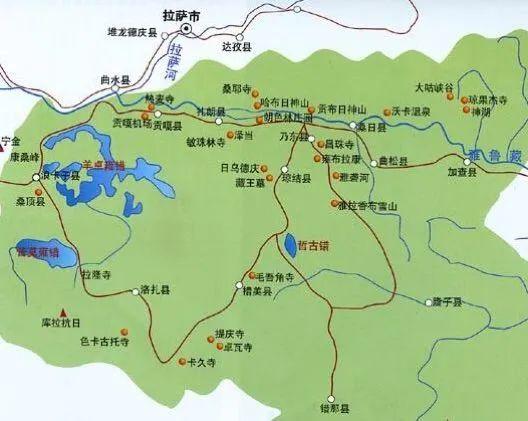 山南旅游景点大全，山南旅游最美景点