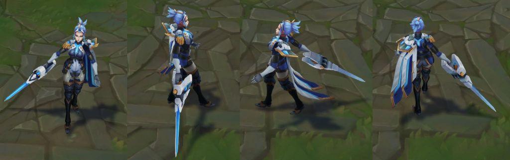 lol全部皮肤效果展示，未来战士炫酷来袭