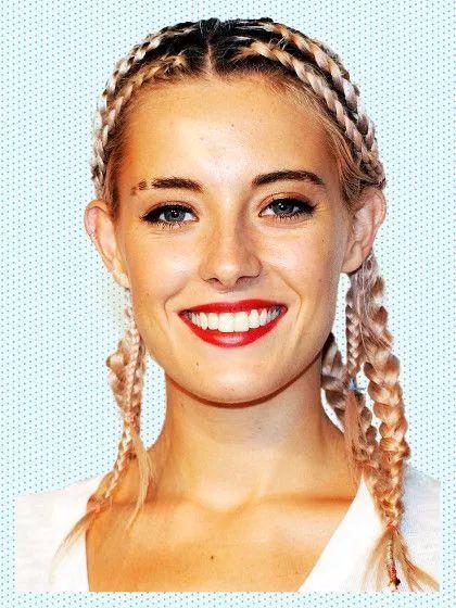 最近流行的断眉，差一口气就火的断眉