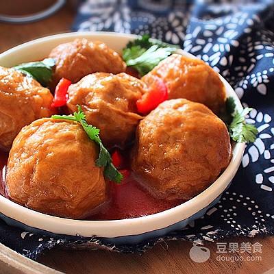 红烧酿面筋的做法，红烧面筋的家常做法