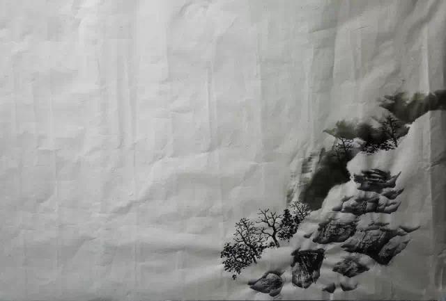 100幅山水雪景的画法，写意国画雪景的画法