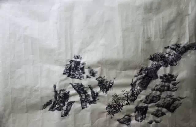 100幅山水雪景的画法，写意国画雪景的画法