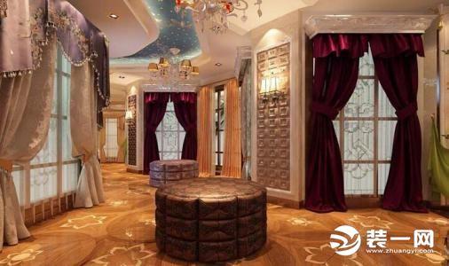 简单窗帘店装修效果图大全，窗帘店壁纸店设计案例效果图