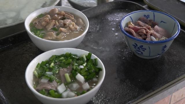 广东特色美食 牛肉，广州味道一碗爽滑鲜嫩的牛三星