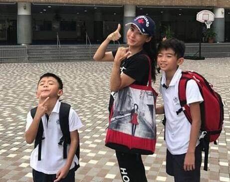 谢霆锋谢振轩近况，11岁身高已经接近张柏芝