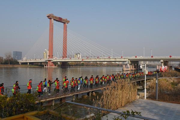 宿迁运河文化城调整规划，宿迁市民运河畔