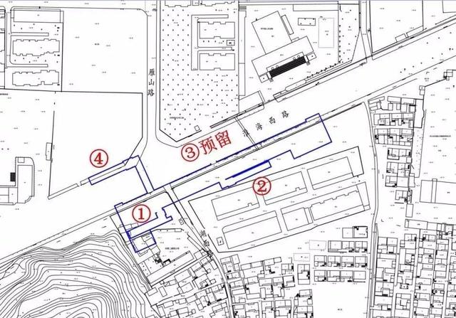 江苏徐州地铁一号线规划图，徐州地铁一号线18个站点出入口位置图曝光