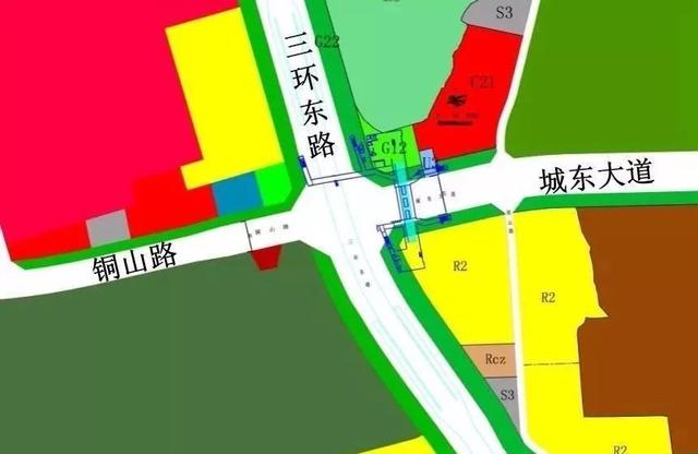 江苏徐州地铁一号线规划图，徐州地铁一号线18个站点出入口位置图曝光