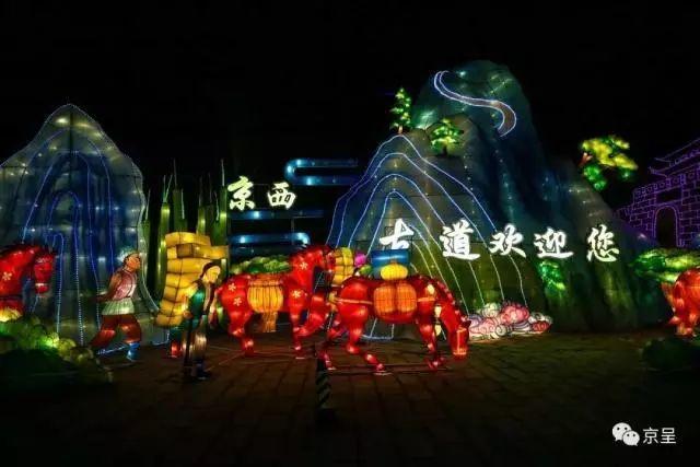 北京元宵佳节灯会，皇家范庙会科技灯光秀