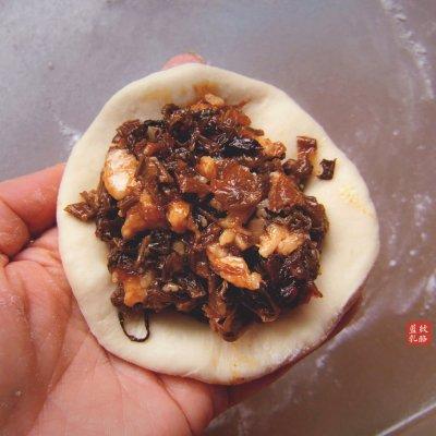  梅干菜烧饼的做法，正宗 梅干菜烧饼的做法