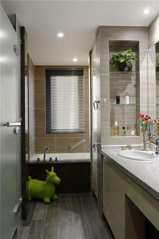 109平小户型现代装修效果图，109平米二居室装修案例