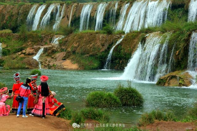 云南最美南恩瀑布，云南九龙瀑布群
