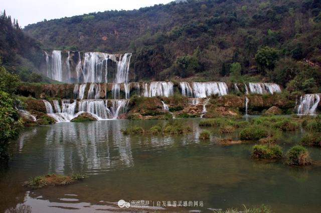 云南最美南恩瀑布，云南九龙瀑布群