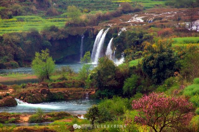 云南最美南恩瀑布，云南九龙瀑布群