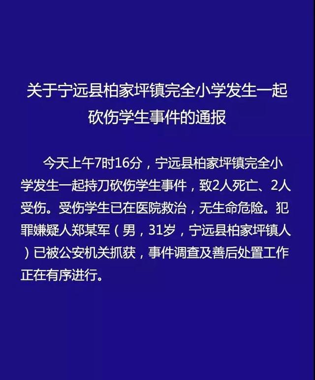 湖南一家四人被砍孩子幸存，湖南一家六口四人被杀害