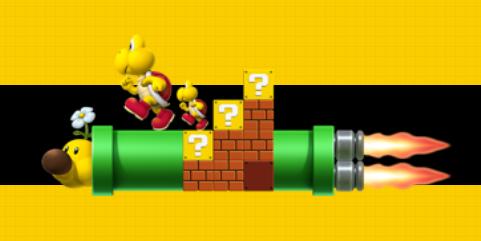 超级马里奥制造2，超级马里奥制造2游玩（任天堂忠粉花7年时间在《超级马里奥制造2》中制作了经典马里奥游戏）