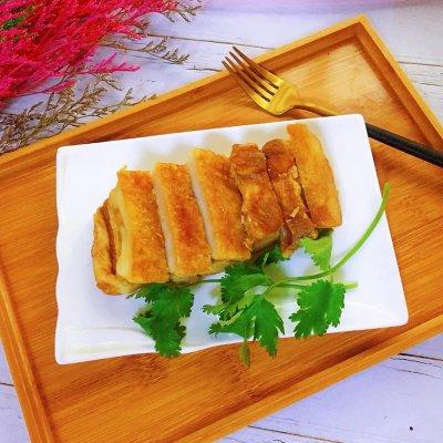 烤箱烤猪肉，家庭烤箱版——脆皮五花肉