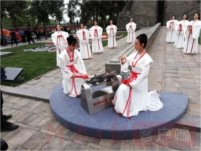 少林寺少数民族运动会，登封观星台采火种