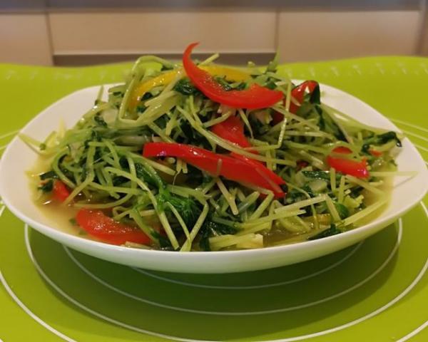 豆苗怎么做好吃，豆苗怎么做才好吃（吃了这么多年的豆苗）