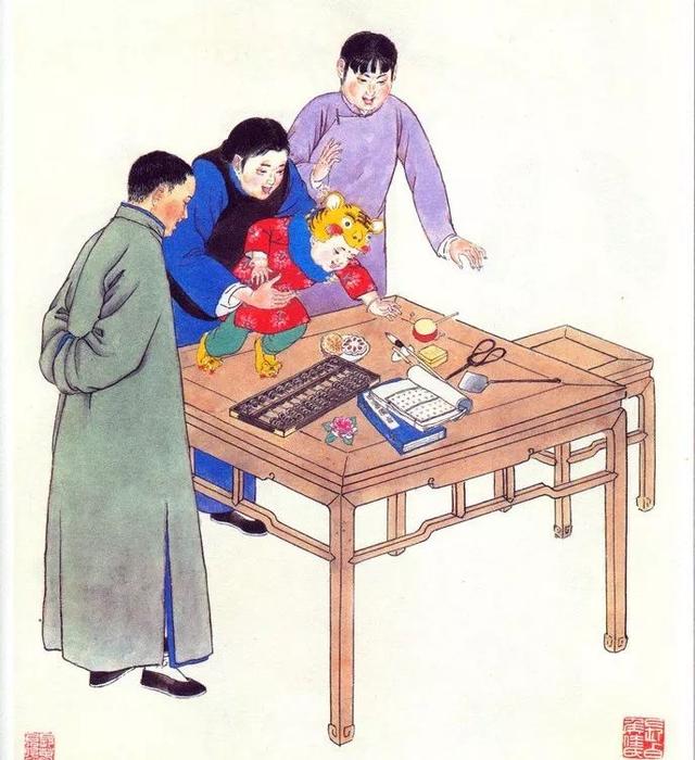 宝宝抓周习俗及寓意，老母亲又哭又笑......