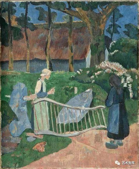 欧洲浪漫主义美术欣赏，法国象征主义美术-纳比派的保罗