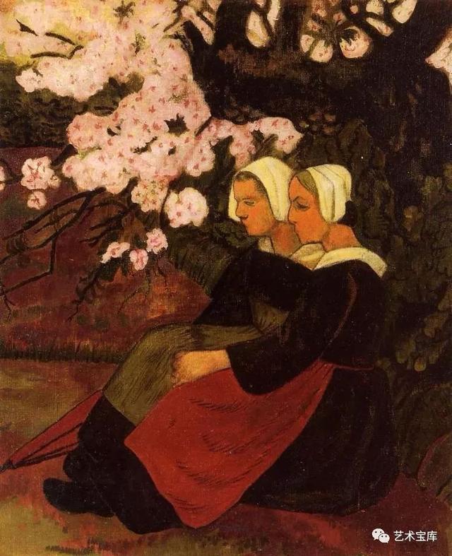 欧洲浪漫主义美术欣赏，法国象征主义美术-纳比派的保罗