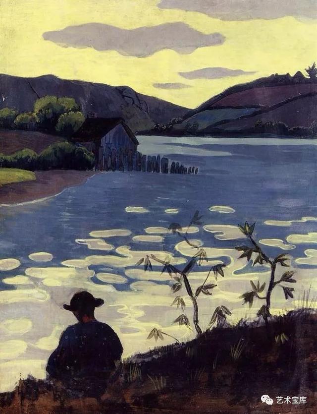 欧洲浪漫主义美术欣赏，法国象征主义美术-纳比派的保罗