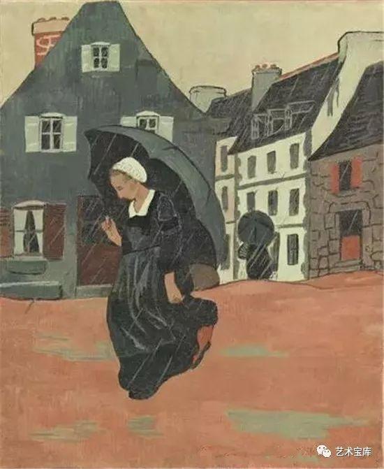 欧洲浪漫主义美术欣赏，法国象征主义美术-纳比派的保罗