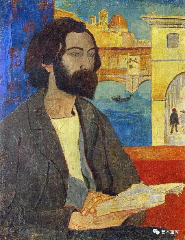 欧洲浪漫主义美术欣赏，法国象征主义美术-纳比派的保罗