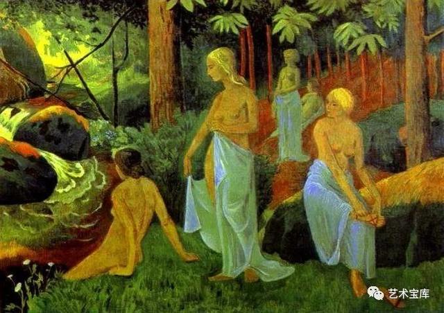 欧洲浪漫主义美术欣赏，法国象征主义美术-纳比派的保罗