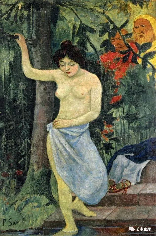 欧洲浪漫主义美术欣赏，法国象征主义美术-纳比派的保罗