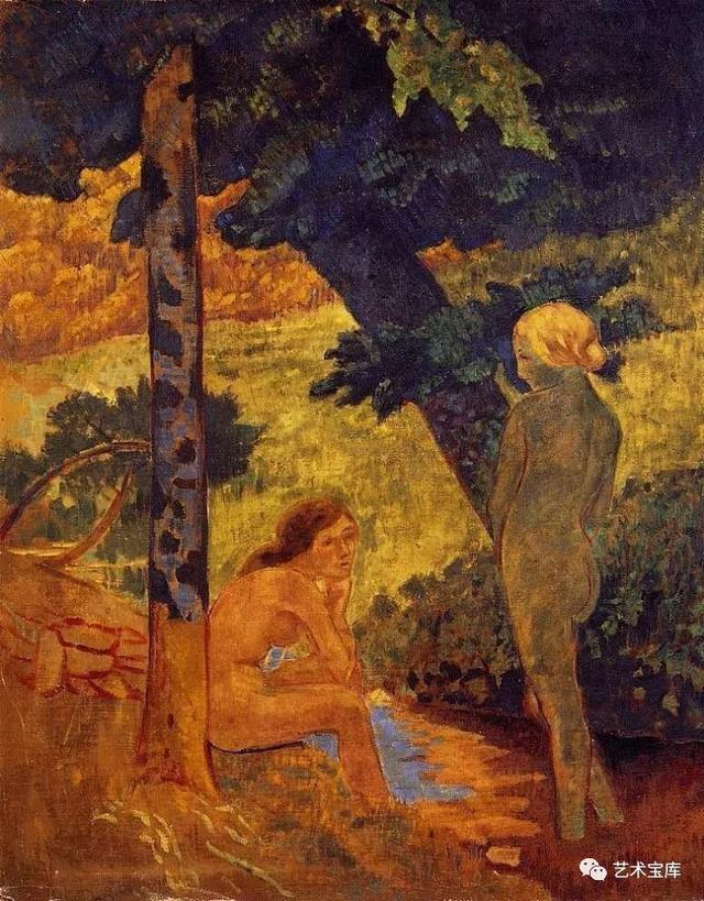 欧洲浪漫主义美术欣赏，法国象征主义美术-纳比派的保罗