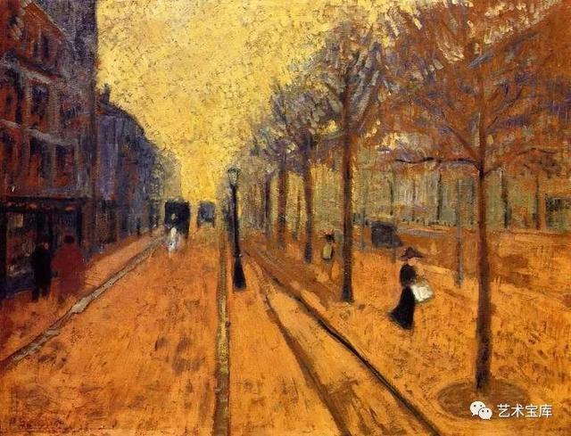 欧洲浪漫主义美术欣赏，法国象征主义美术-纳比派的保罗